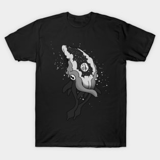 Cosmic Squid B&W T-Shirt